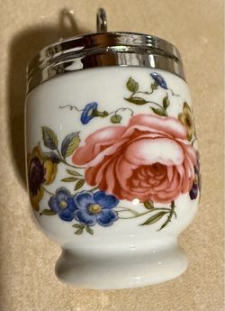 Vintage Royal Worcester Porcelain Egg Coddler