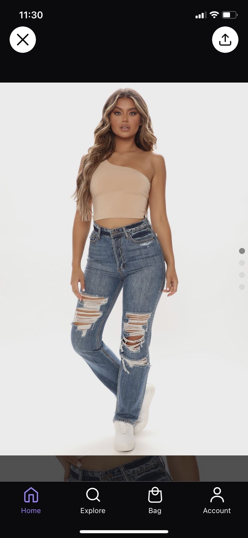 Fashion Nova Straight Jeans