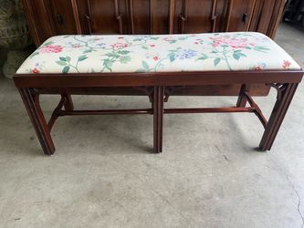 Mahogany Bench