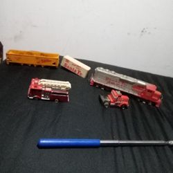 AFX Old Race Cars And Lionel Train