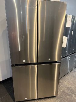 Samsung Bespoke 29 Cu Ft Standard Depth 4-Door Flex French Door Refrigerator