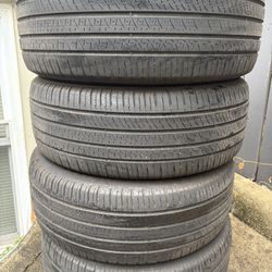 4 Good Use Tires Pirelli 215/55/18