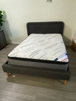 Full Bed Frame And Mattress