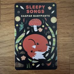 “Caspar Babypants: Sleepy Songs” Yoto Card