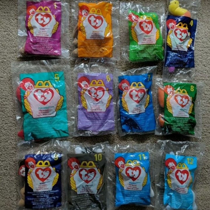 Ty Teenie Babies from McDonald's Happy Meals