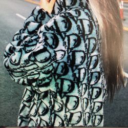 Vandy The Pink Vior Fur Jacket Large