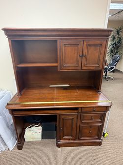 Wood desk