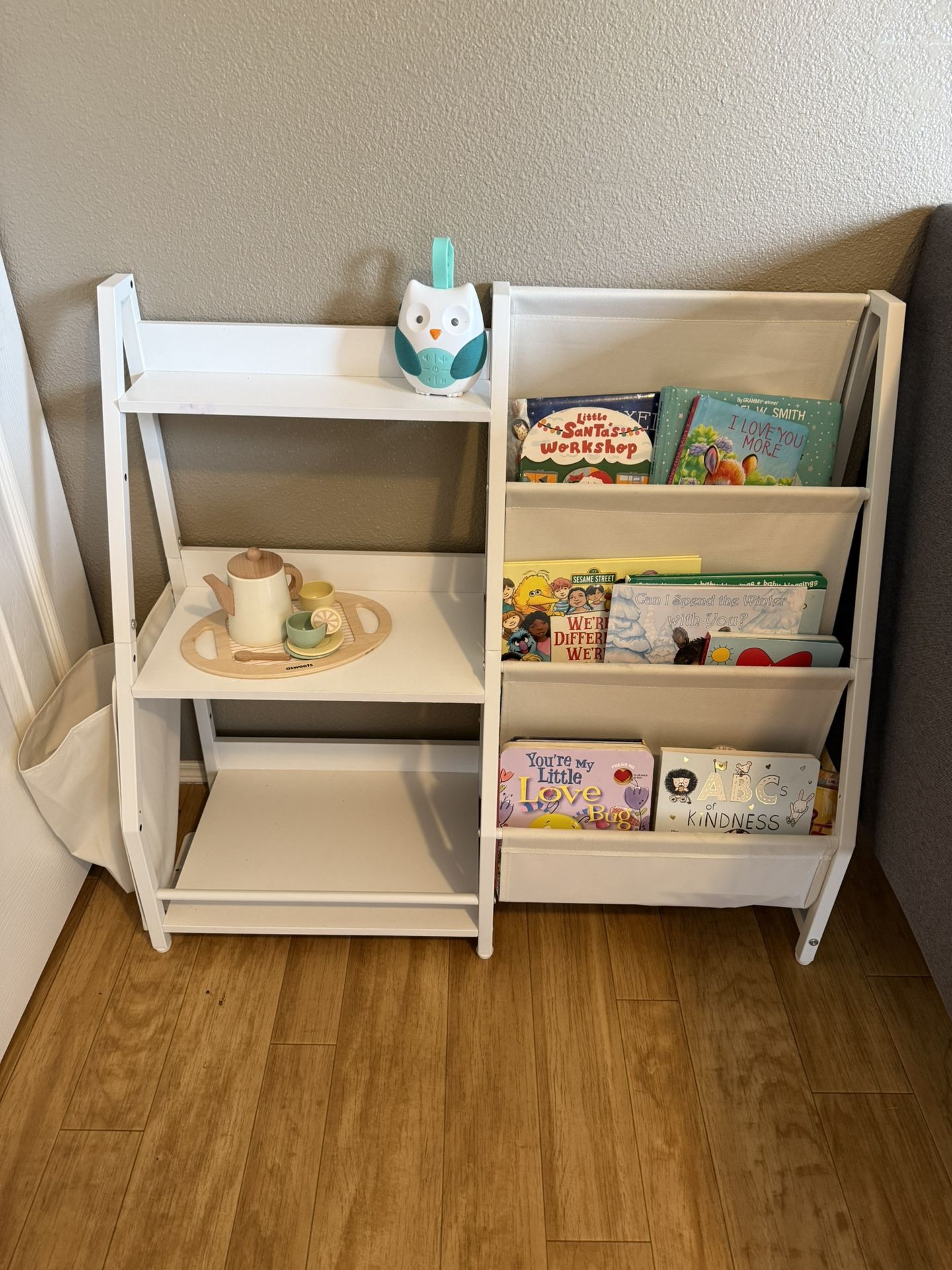 Kids Toy Shelf And Book Storage