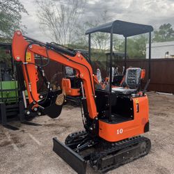 Bull EX10 Brand New 1 Ton Mini Excavator  