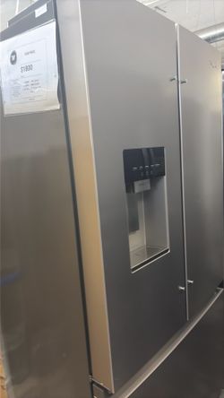 Whirlpool three door, French door refrigerator