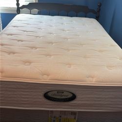 Mattress Box Spring & Frame (Full Size)