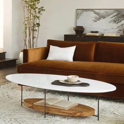 Lulu & Georgia Thomas Bina Oval Coffee Table