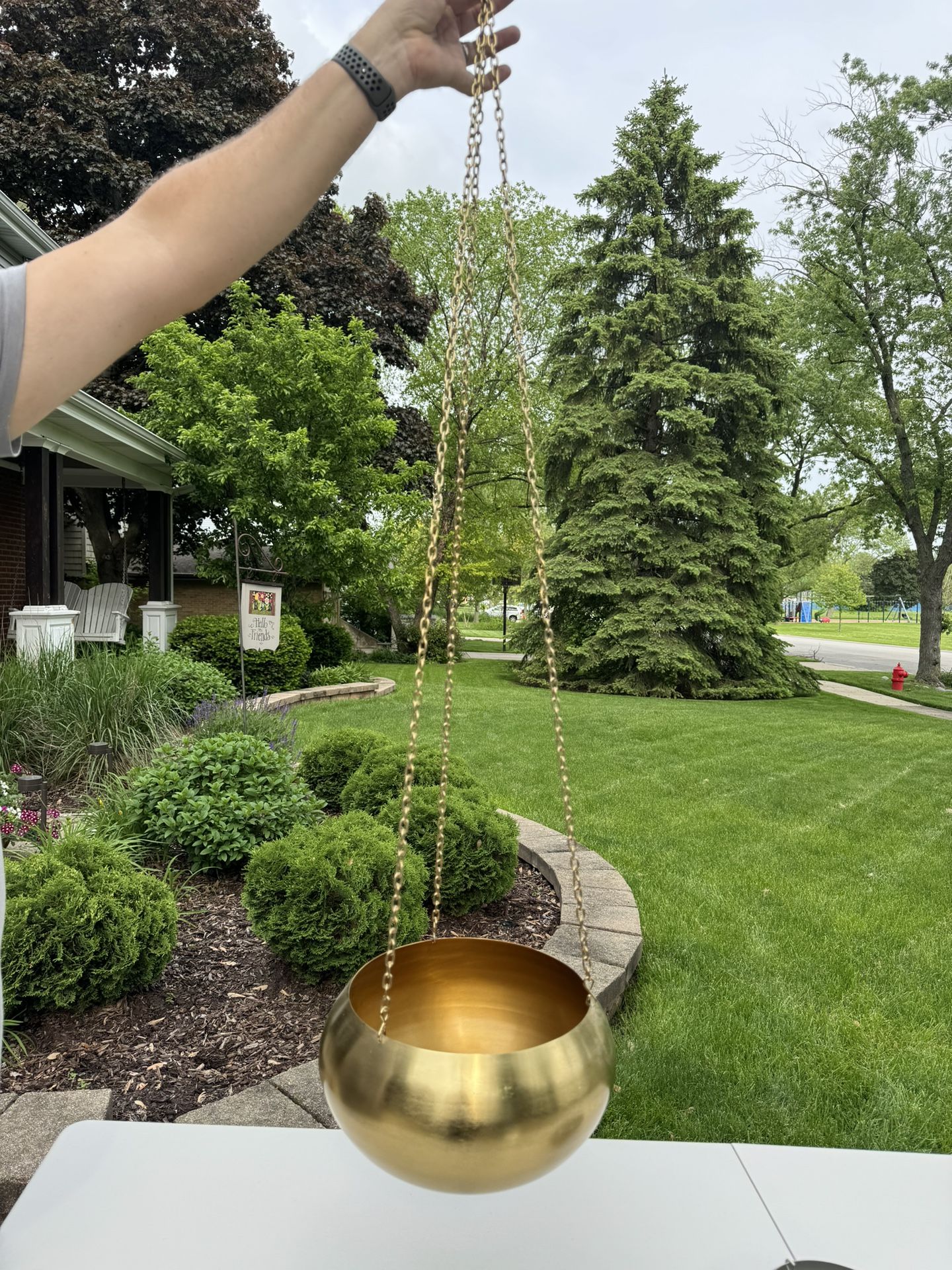 CB2 Gold And Silver Hanging Planters - www.rajagirimanappuram.com