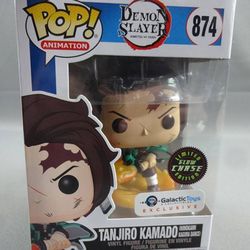 Tanjiro Glow Chase Funko Pop! Galactic Toys #874