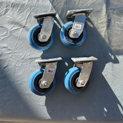 5 in. Rubber Swivel Caster