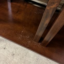 3 Piece Cherry Finish Table Set. Only $49! 