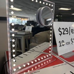 Vanity Mirror with LED lights and Bluetooth Speaker