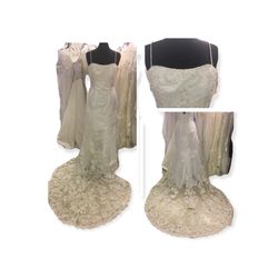 New With Tags Size 10 Alfred Angelo Weddimg Gown $250