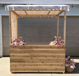 Handmade Market Stand/ Event Bar