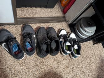 3 Pairs of Nike Sneakers Bundle