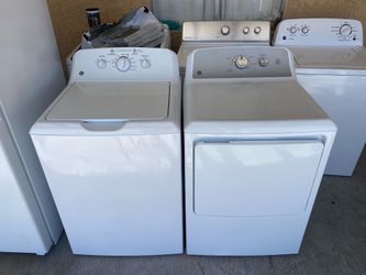 Eléctric dryer GE and washer GE 60 days of warranty free delivery and installation