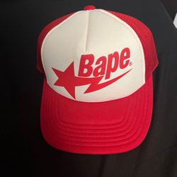 Bape trucker hat