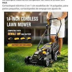 HEINPRO 14" Cordless Lawn Mower - Brushless - Used