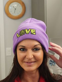LOVE PNW Knit Cuffed Beanie