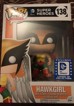 Exclusive Hawkgirl pop figure NEED GONE ASAP