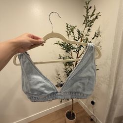 Size Large Denim Festival Top