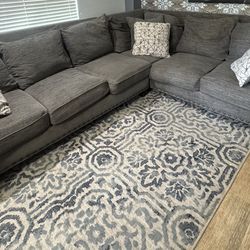 Ultra-Comfortable Feather Cushion Sectional 