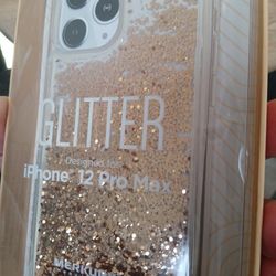 Iphone 12 Promax Glitter Case