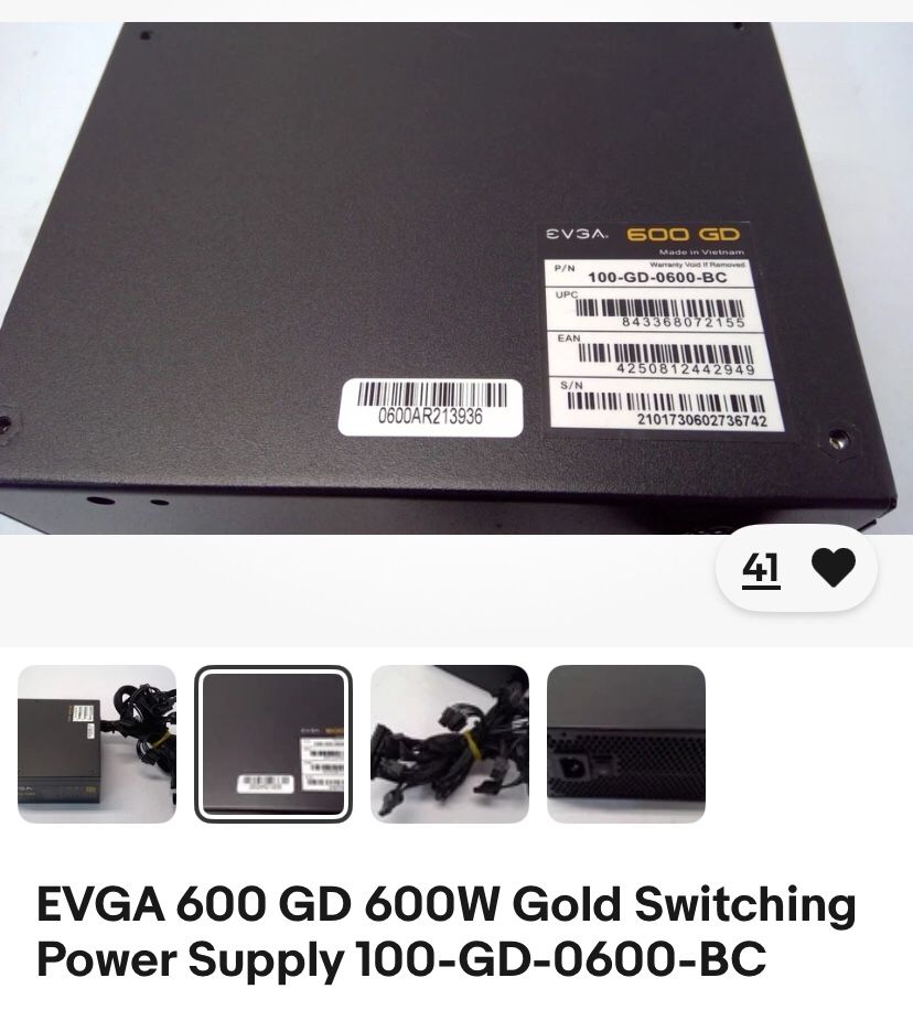 EVGA 600