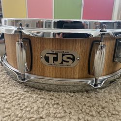 TJS Custom Drum Oak Snare Drum 