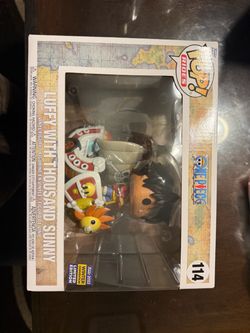Funko Pop Rides One Piece Luffy with Thousand Sunny #114