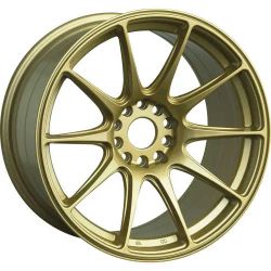 XXR 527 18X8.75 5X100/5X114.3 35mm Gold 4pc Wheels (WE FINANCE)