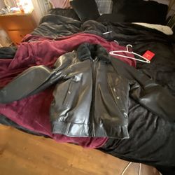 all black phat farm jacket 