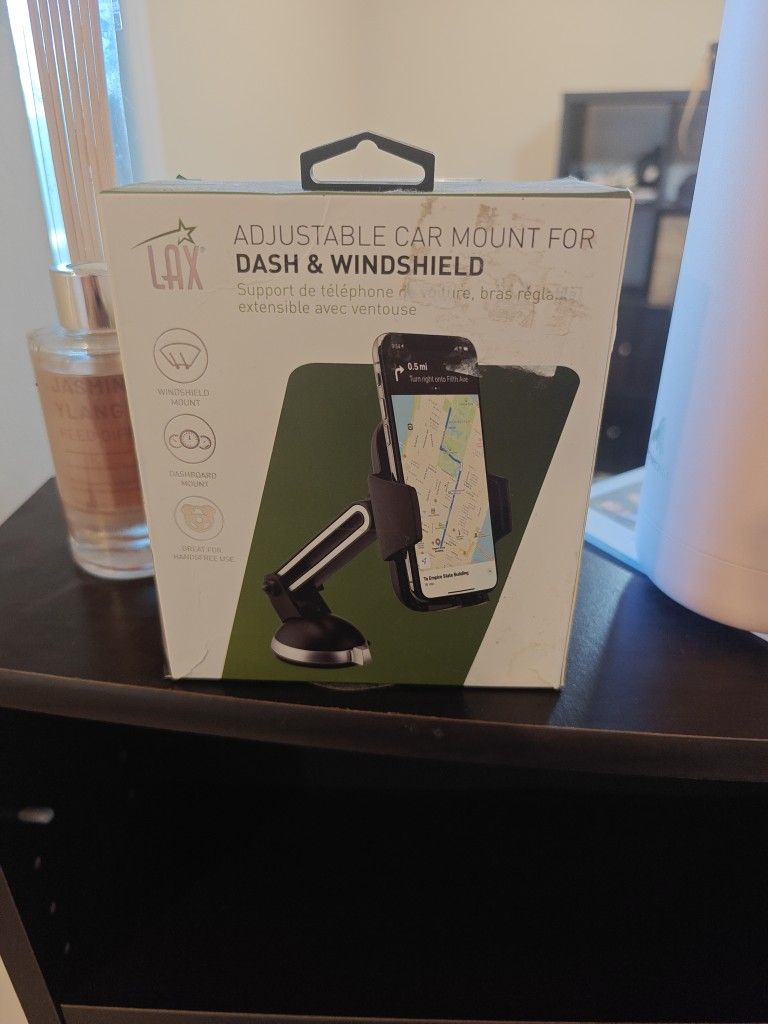 Dash And Windshield Phone Mount For Car