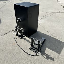 LP Cajon With Gibraltar Foot Pedal