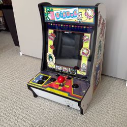 Arcade1Up Dig Dug Game, Needs LCD Screen, Parts Or Repair