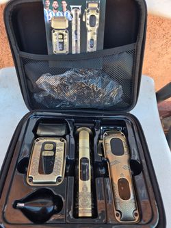 VGR Men's Grooming Kit with Carrying Case