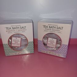 2 Piece New,tea Bath Salt