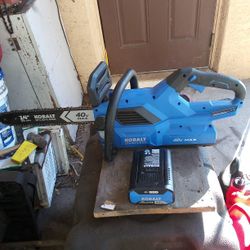 Kobalt Chainsaw Battery Powered 