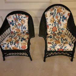 Antique Wicker Chairs
