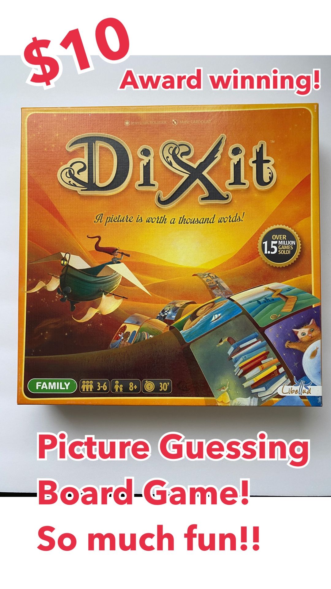 Dixit Board Game - Excellent!