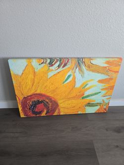 Sunflower 🌻  canvas /pintura de girasoles 🌻