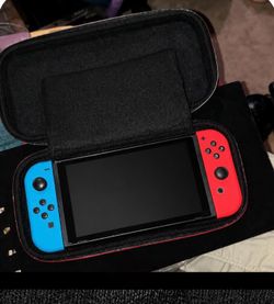 Nintendo Switch Bundle - Console, 3 Games, & Case
