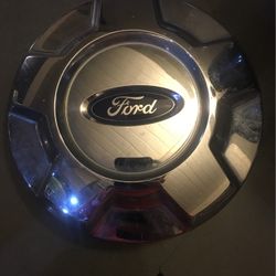 2009-2014 FORD F-150 4-LUG WHEEL CENTER CAP CHROME