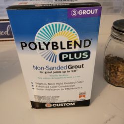 Non Sanded Grout. Platinum Color