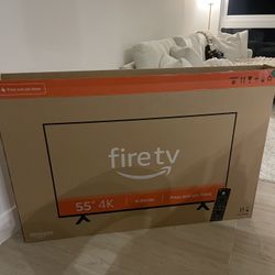 Amazon Fire tv 55 Inch 4 Series Brand new 